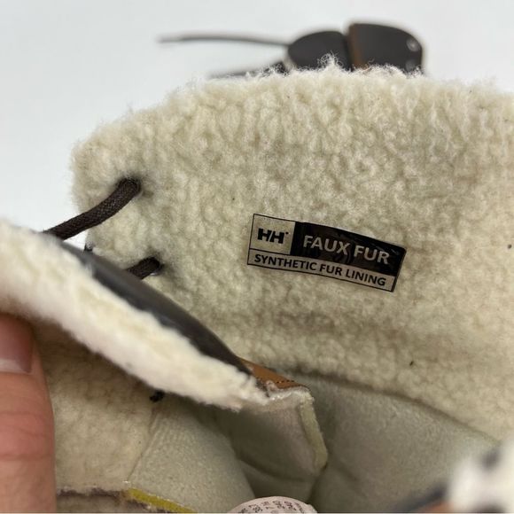 Helly Hansen Tan and Black Over the Knee Boots - Picture 6 of 9